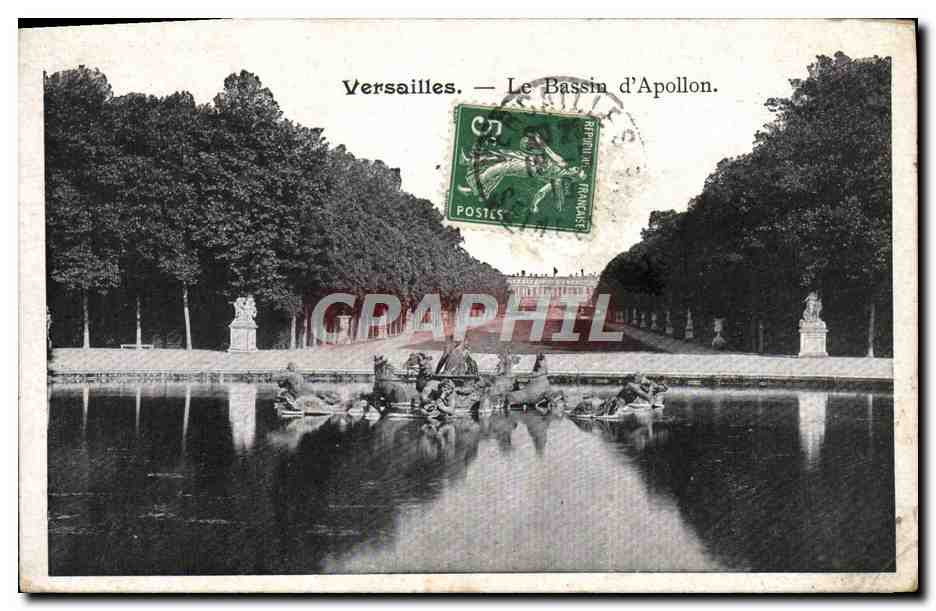 CPA Versailles Le Bassin D'Apollon