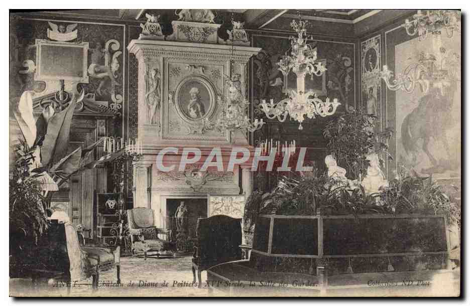 Château de Dione de Poitiers — Salle des Gardes — XVIIe siècle