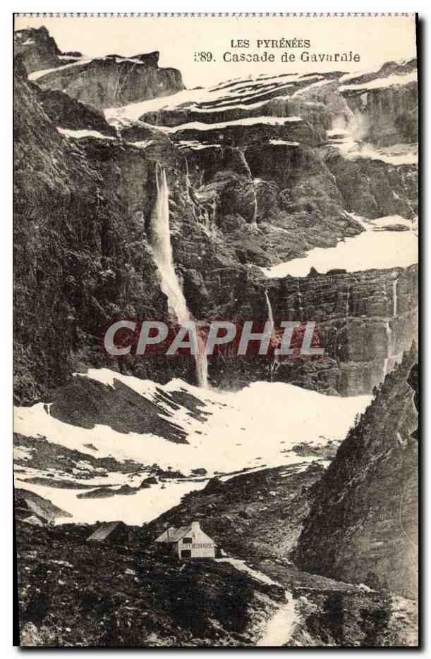 CPA Les Pyrenees Cascade De Gavarnie