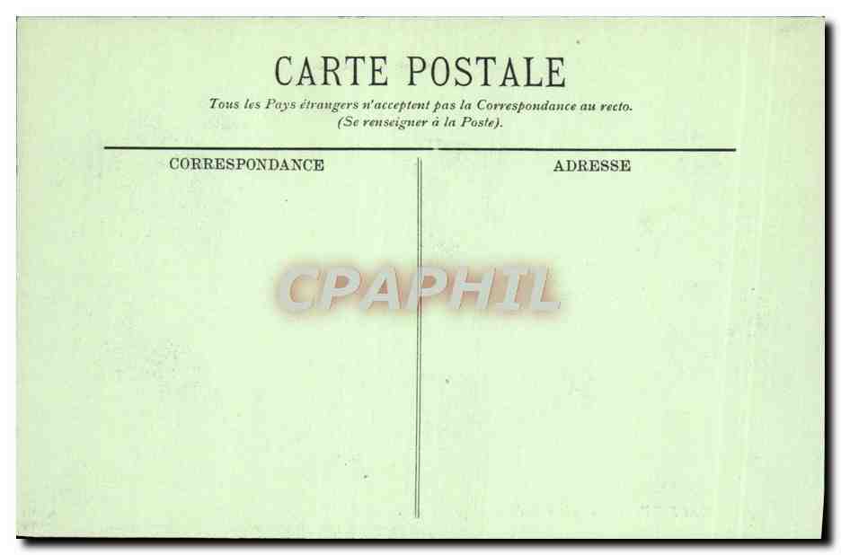 CPA Biarritz Vue Generale De La Plage — Verso