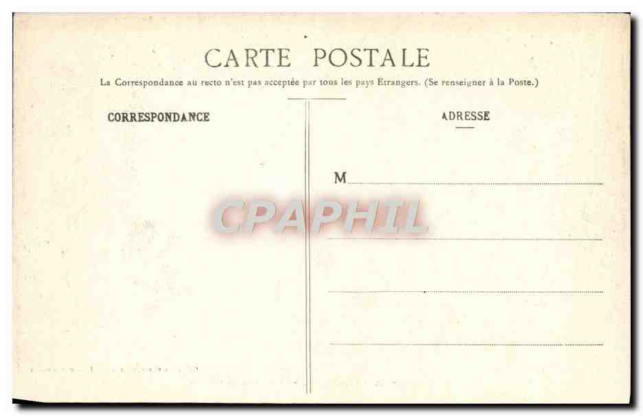 CPA Biarritz Artistique Le Bain Au Port Vieux — Verso