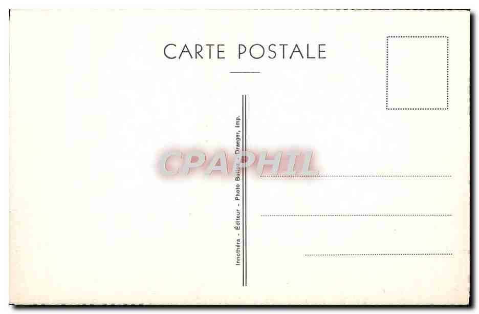CPA Le Joueur De Flote Meissonier — Verso
