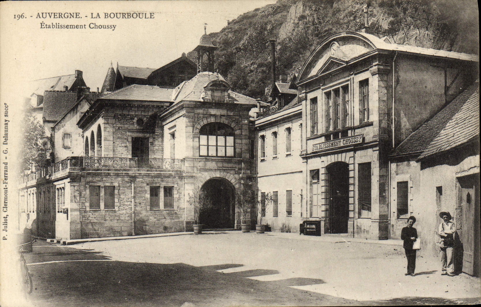 CPA Auvergne La Bourboule Etablissement Choussy
