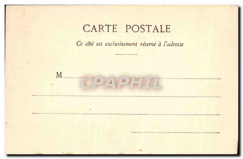CPA Paris Les Boulevards Port St Martin — Verso