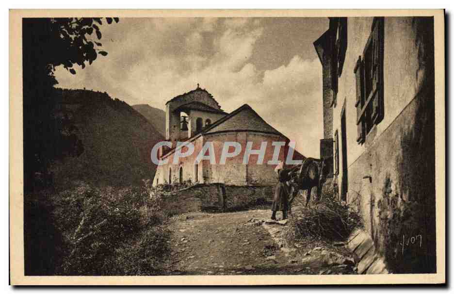 Saligos (Hautes-Pyrénées) — Die Alte Kirche — Éditions d'Art Yvonne, Paris
