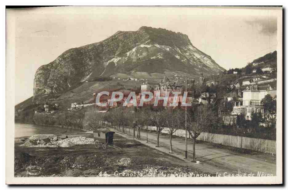 Grenoble, Saint-Martin-d'Enghien - Le Casque de Néron — Photographie Oddoux