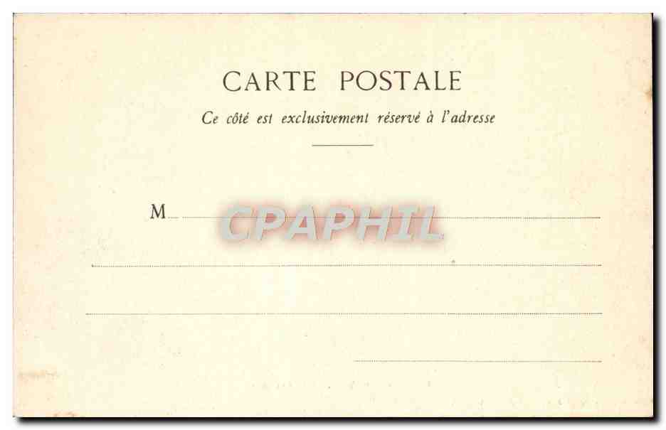 CPA La Roche Sur Yon Eglise St Louis — Back