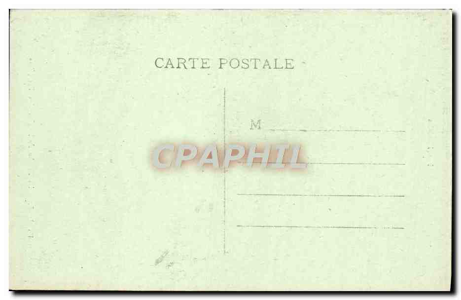 CPA Luz Le Porche De I'Eglise Des Templiers — Verso
