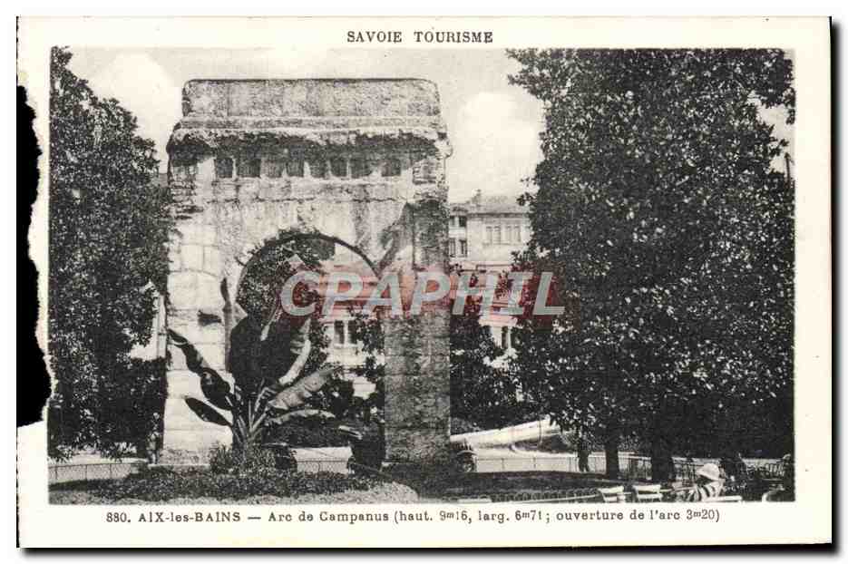 AIX-les-BAINS — Arc de Campanus — Savoie Tourisme