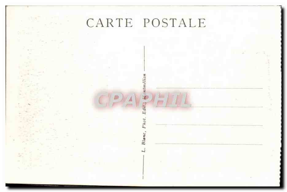 CPA Aix Les Bains Celebre station thermale vue de la colline de Tresserve  — Verso