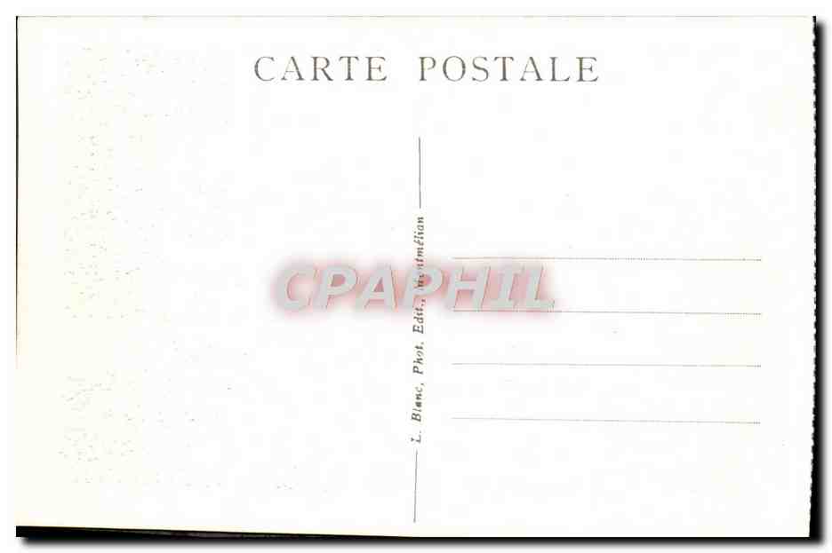 CPA Aix Les Bains Villa Des Fleurs — Rückseite