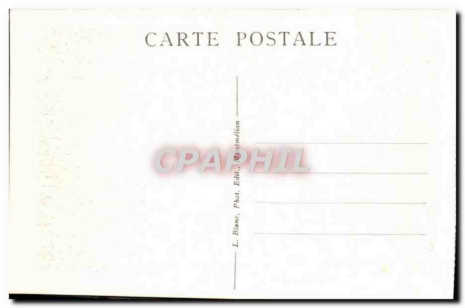 AIX-les-BAINS — Établissement thermal et rue Davat — Savoie Tourisme — Verso