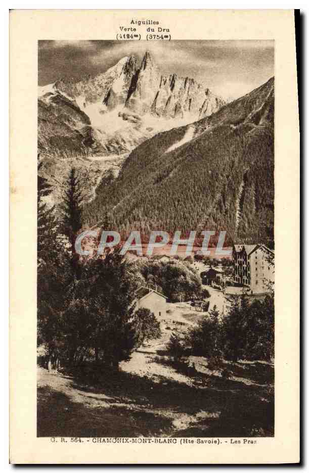 CPA Chamonix Mont Blanc Les Praz