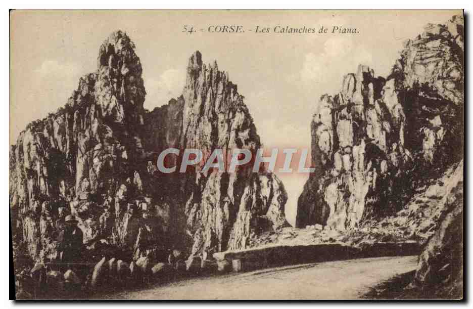 CPA Corse Les Calanches De Piana