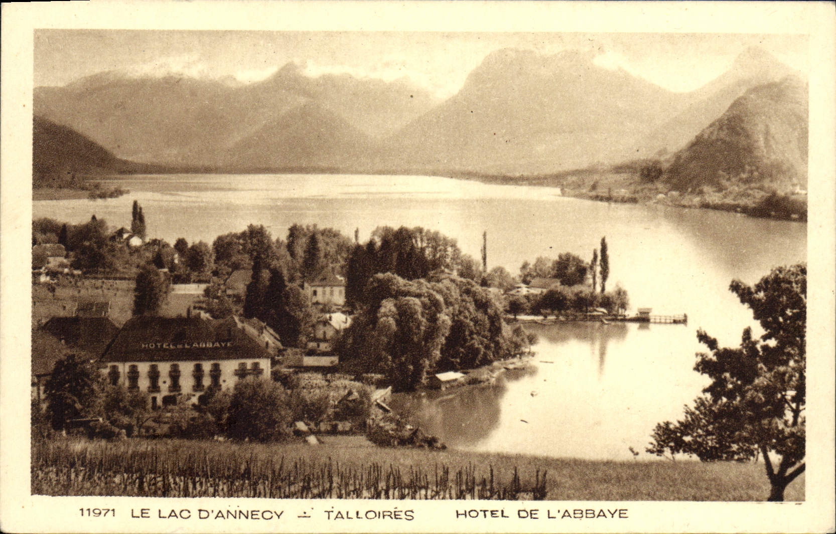 Le Lac d'Annecy – Talloires – Hôtel de l'Abbaye