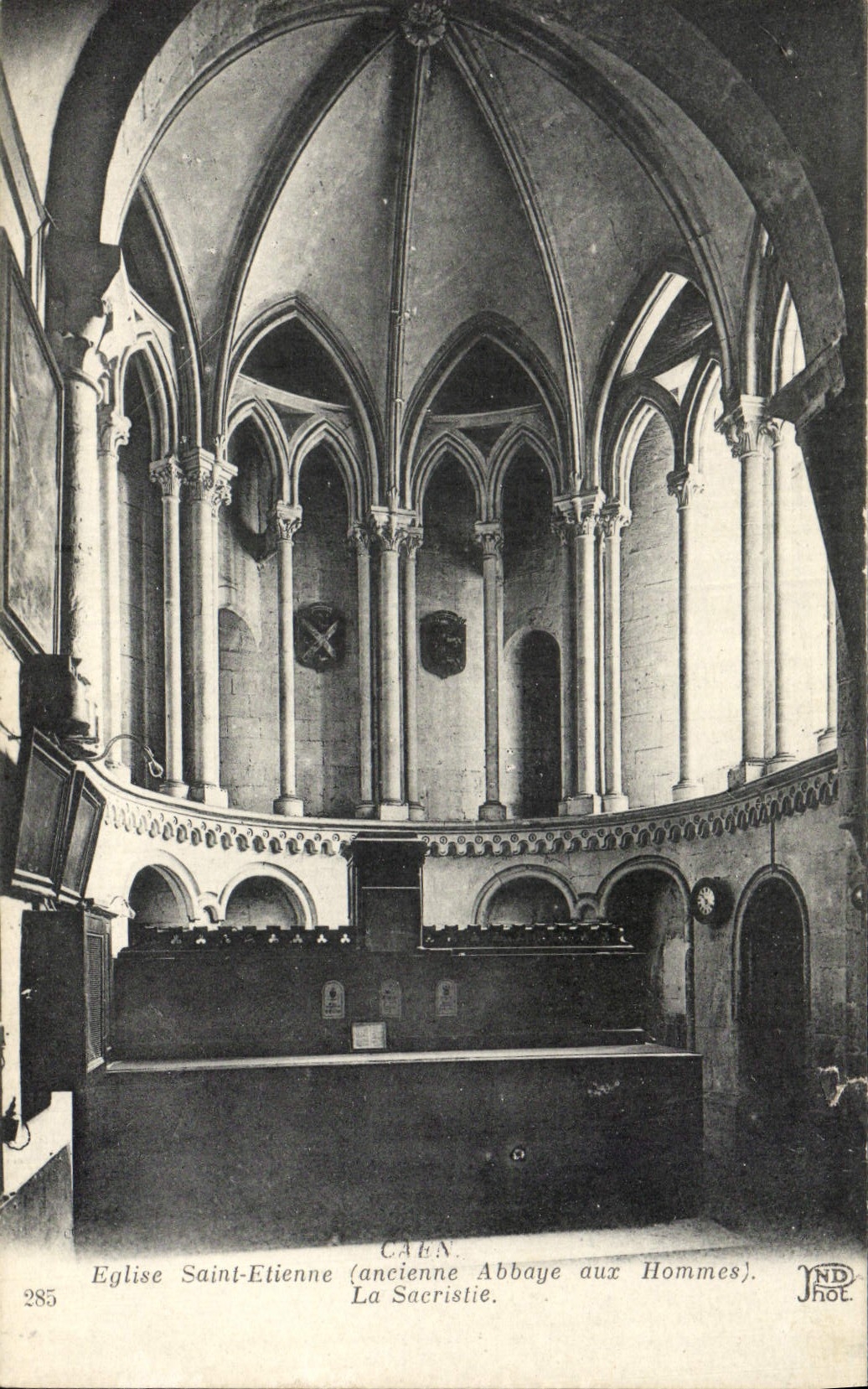 Église Saint-Étienne (ancienne Abbaye aux Hommes) — La Sacristie — ND Phot. n°285