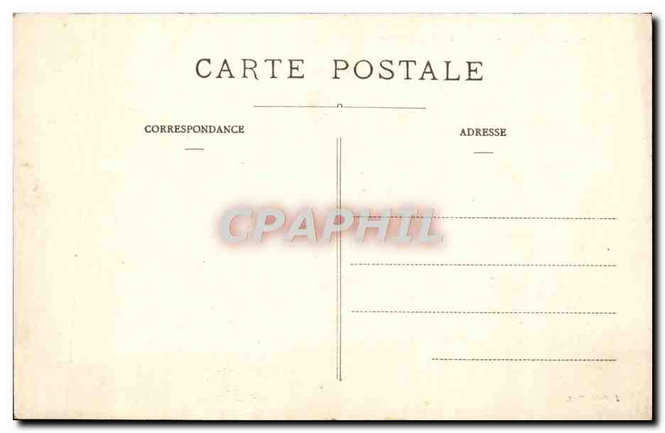 CPA Granville Vagues au Plat Gousset — Verso