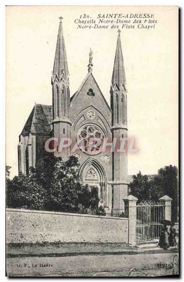 CPA Sainte Adresse Chapelle de Notre Dame des Flots 