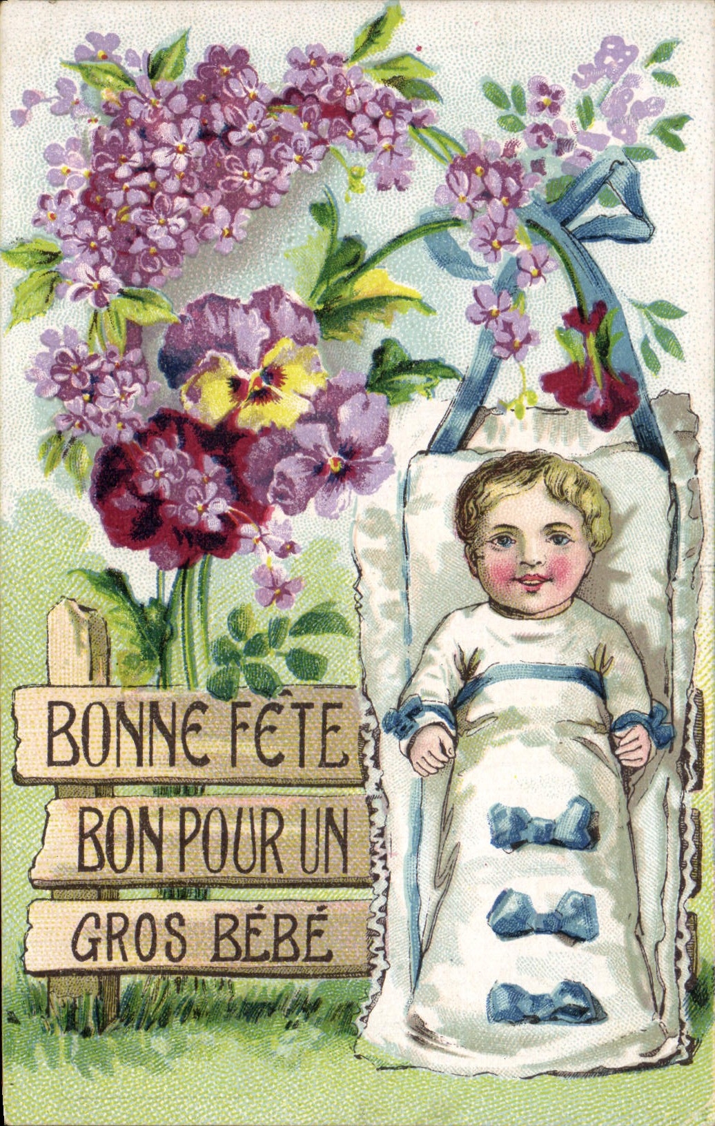 CPA Fantaisie Enfant Bebe