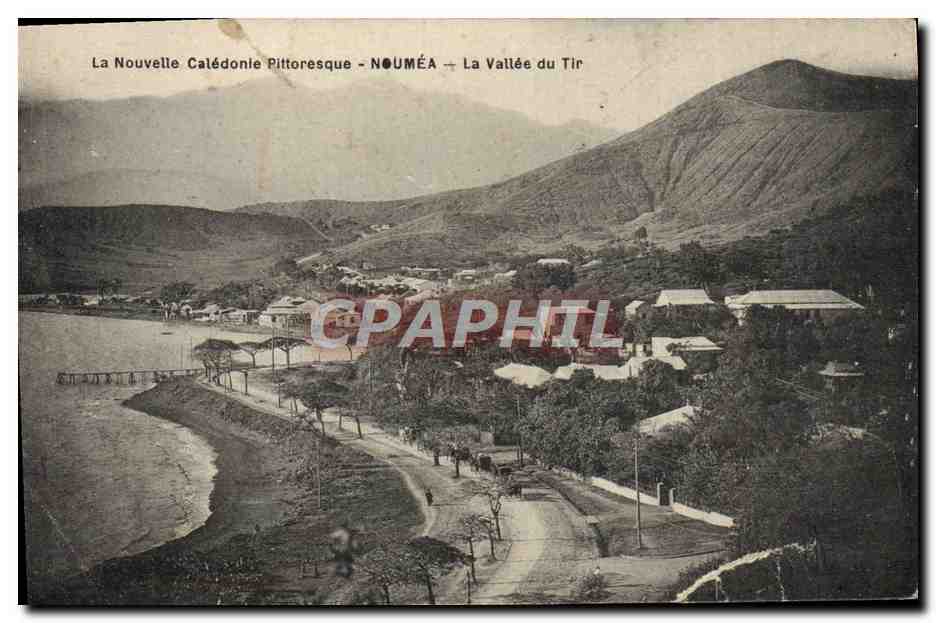 CPA La Nouvelle Caledonie Pittoresque Noumea La Vallee du Tir 
