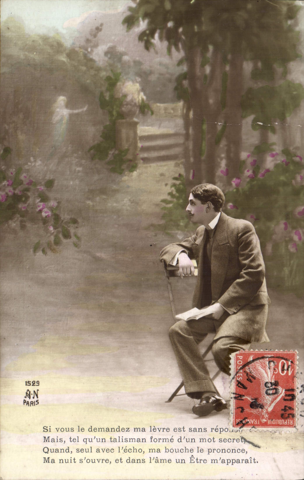 CPA Fantaisie Homme