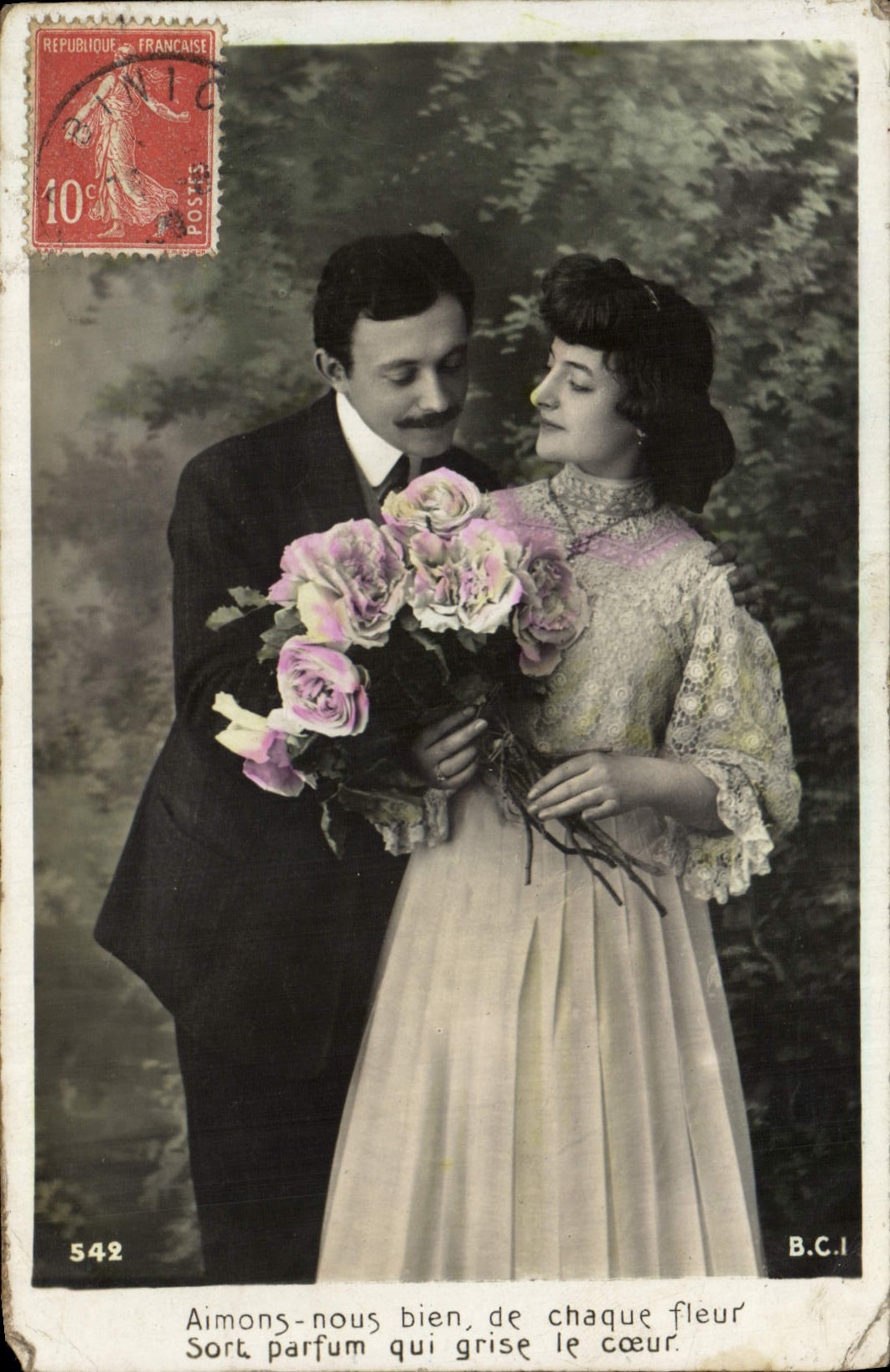 CPA Fantaisie Femme