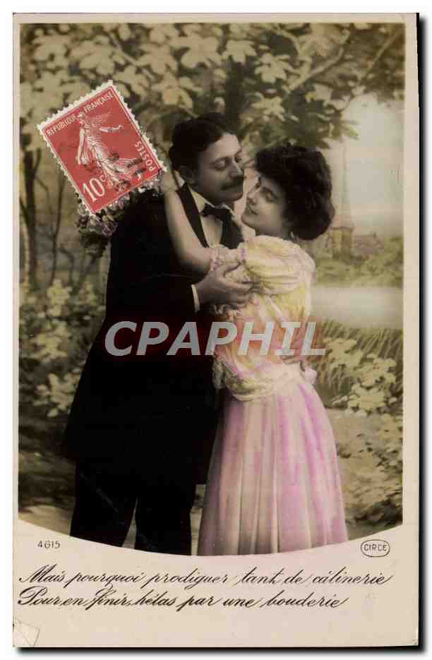 CPA Fantaisie Femme
