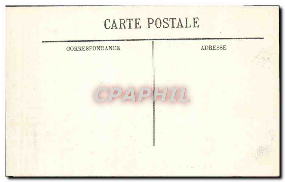 CPA Monte Carlo Le Casino — Verso