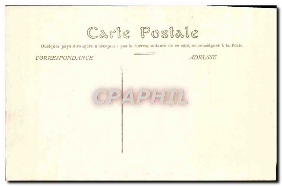 CPA Villefranche et le Mont Boron  — Rückseite