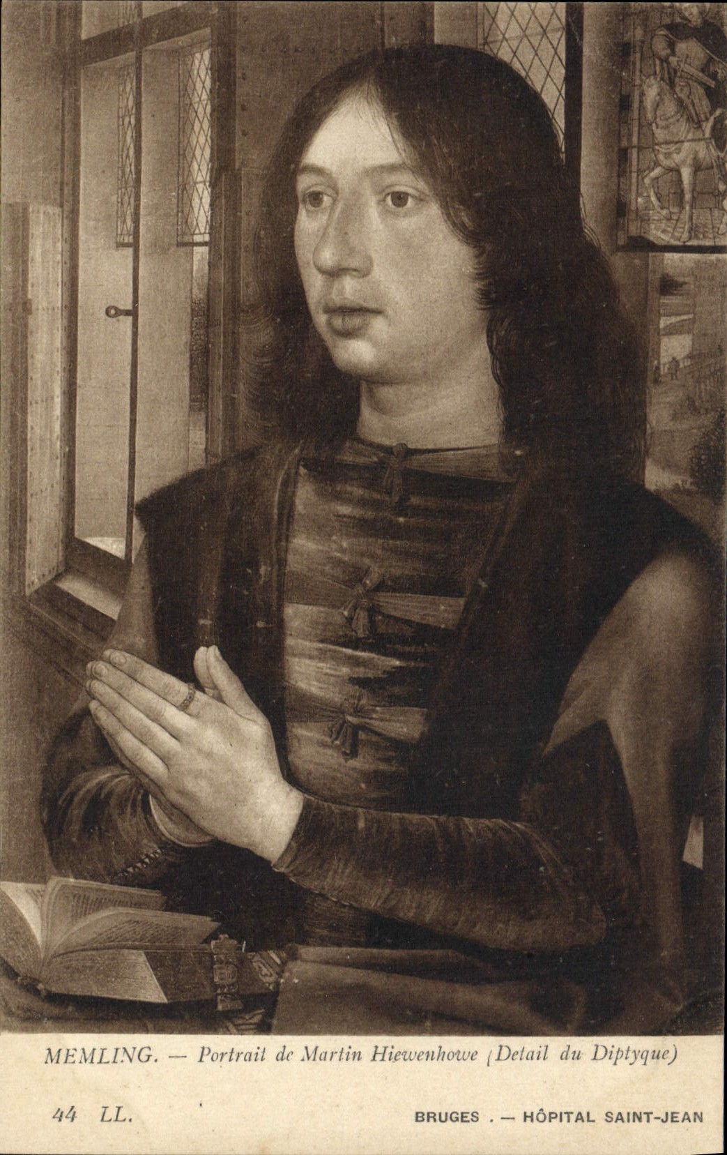 CPA Memling Portrait de Martin Hiewenhowe Bruges Hopital Saint Jean