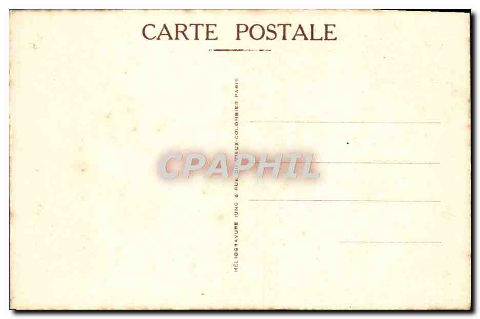 CPA La Grotte de Massabieille a Lourdes en 1858 Bernadette Soubirous — Rückseite