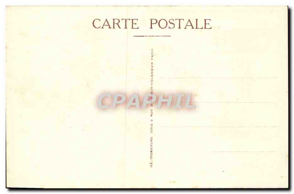 CPA La Bienheureuse Bernadette Soubirous dans sa Chasse — Verso