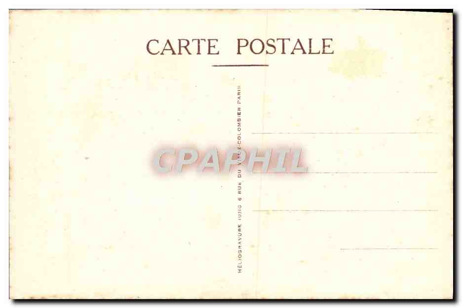 CPA Portrait Authentique de la Bienheureuse Bernadette Soubirous — Verso