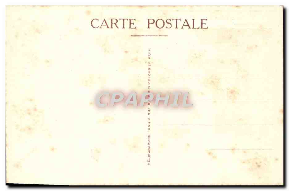 CPA La Bienheureuse Bernadette Soubirous dans sa Chasse — Verso