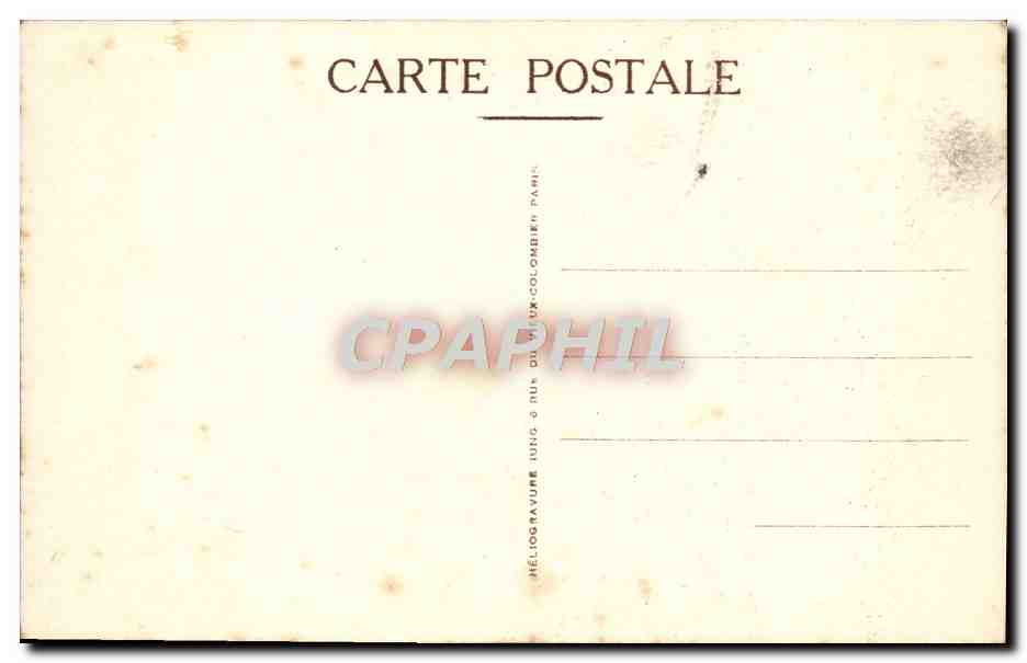 CPA Chapelle de la Bienheureuse Bernadette — Verso