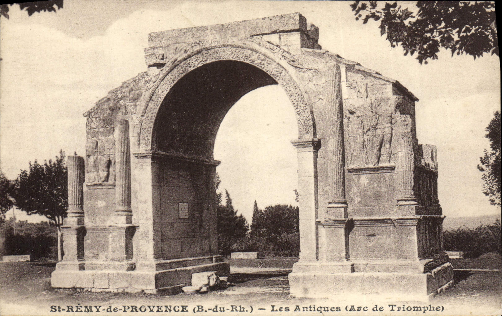 St-Rémy-de-Provence (B.-du-Rh.) — Die Antiquitäten (Arc de Triomphe)