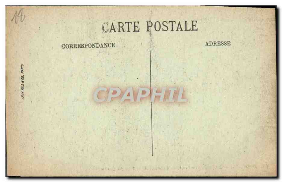 CPA Bourges Palais Jacques Coeur Cheminee de la Salle des Gardes — Verso