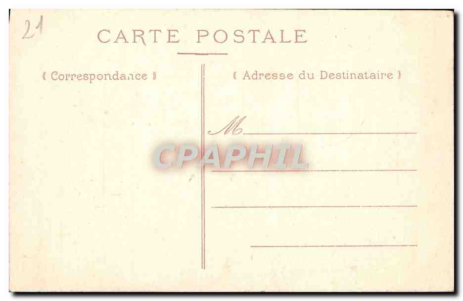 CPA Dijon Puits D'Amour — Rückseite
