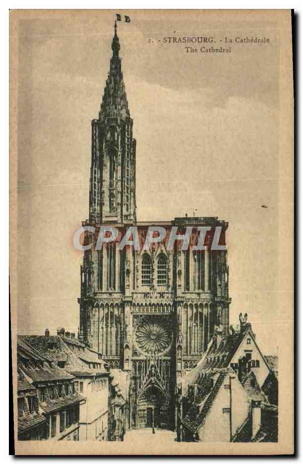 CPA Strasbourg La Cathedrale 