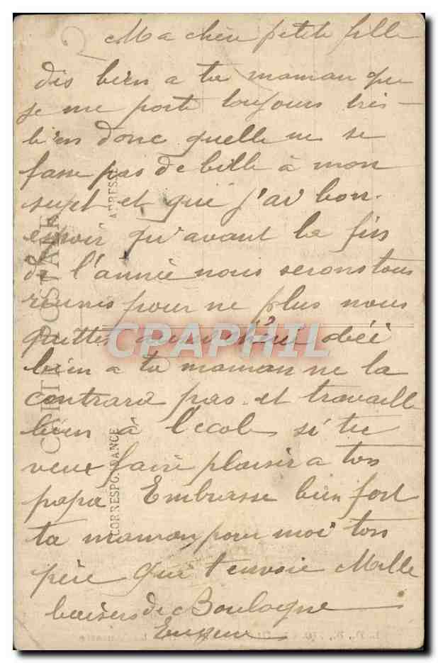 Twee vrouwen in traditioneel kleding — La Causette — L.D.B., 770 — Achterkant