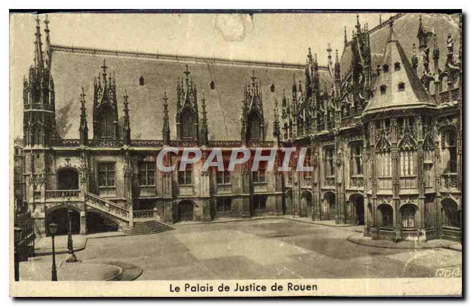 CPA Le Palais de Justice de Rouen