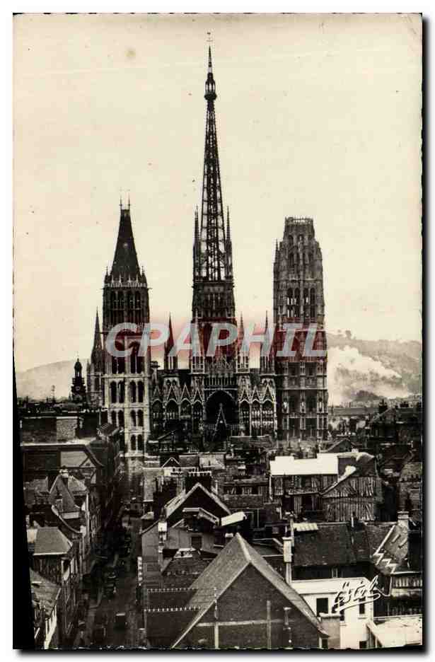 CPM Rouen La Cathedrale Notre Dame Notre Dame 