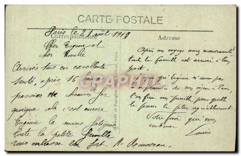 Paris - Panorama des Jardins du Trocadéro vers la Tour Eiffel AP. - Éditeur AP, n°8 — Reverso