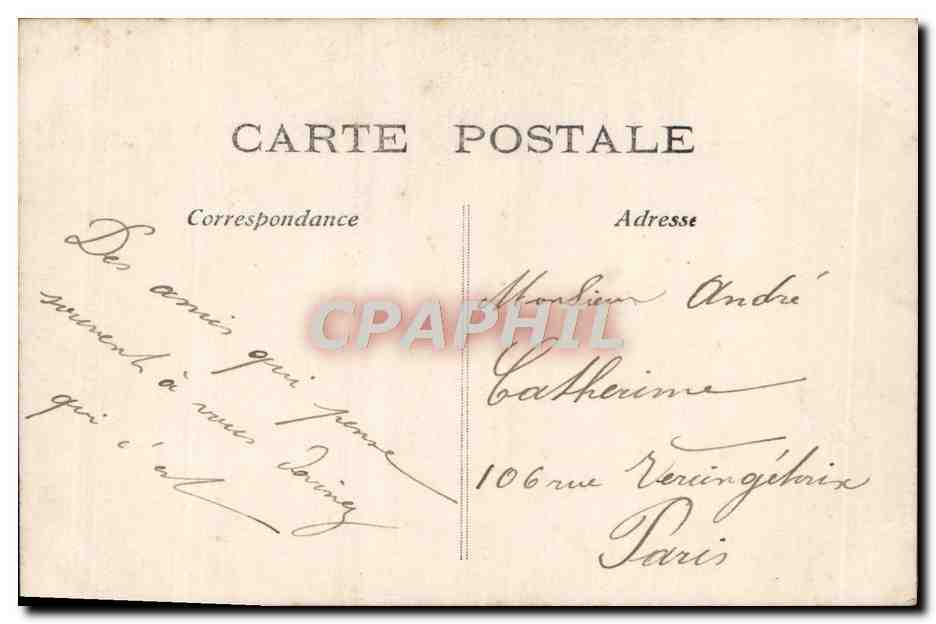CPA Fantaisie Bonne Fete Enfant — Verso
