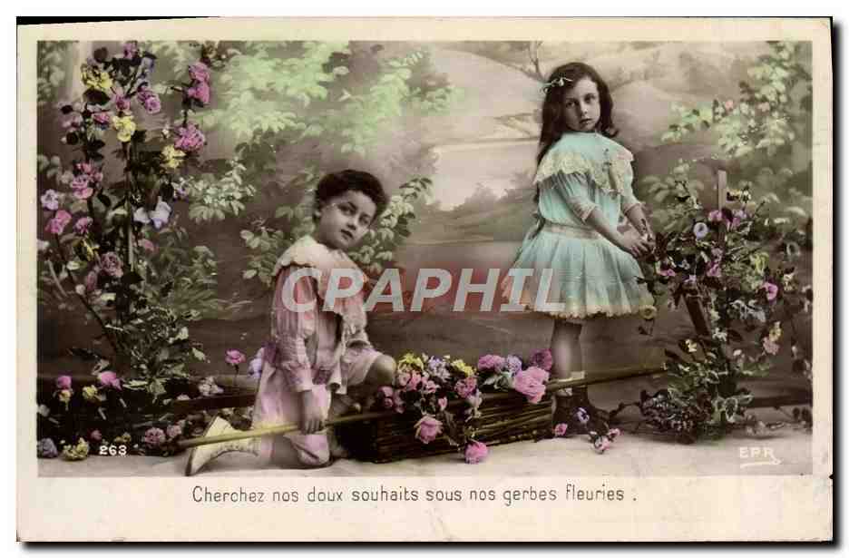 CPA Fantaisie Bonne Fete Enfants