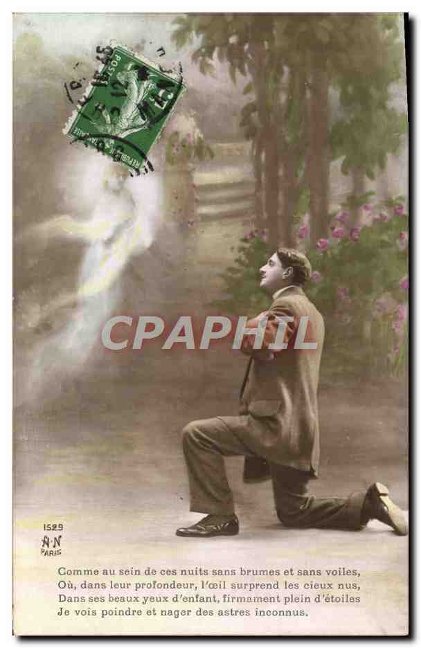 CPA Fantaisie Homme