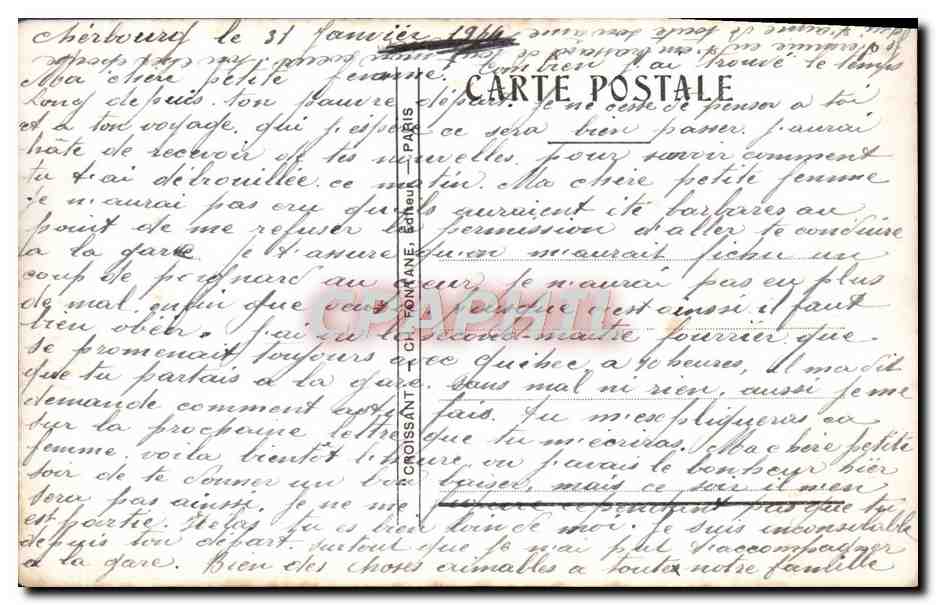 CPA Fantaisie Femme Soldat Militaria — Rückseite