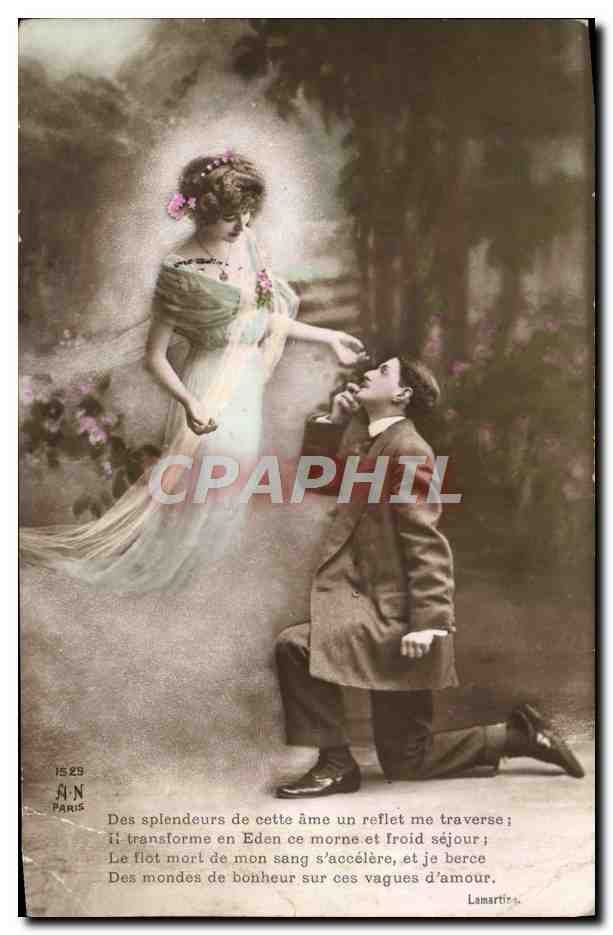 CPA Fantaisie Femme