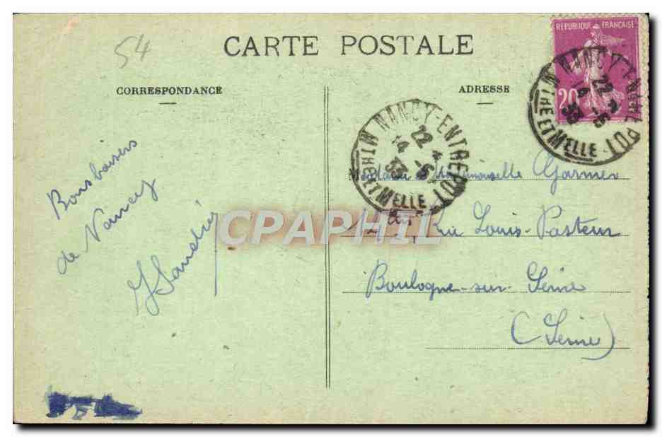 CPA Nancy Place Stanislas Grilles de Jean Lamour — Reverso