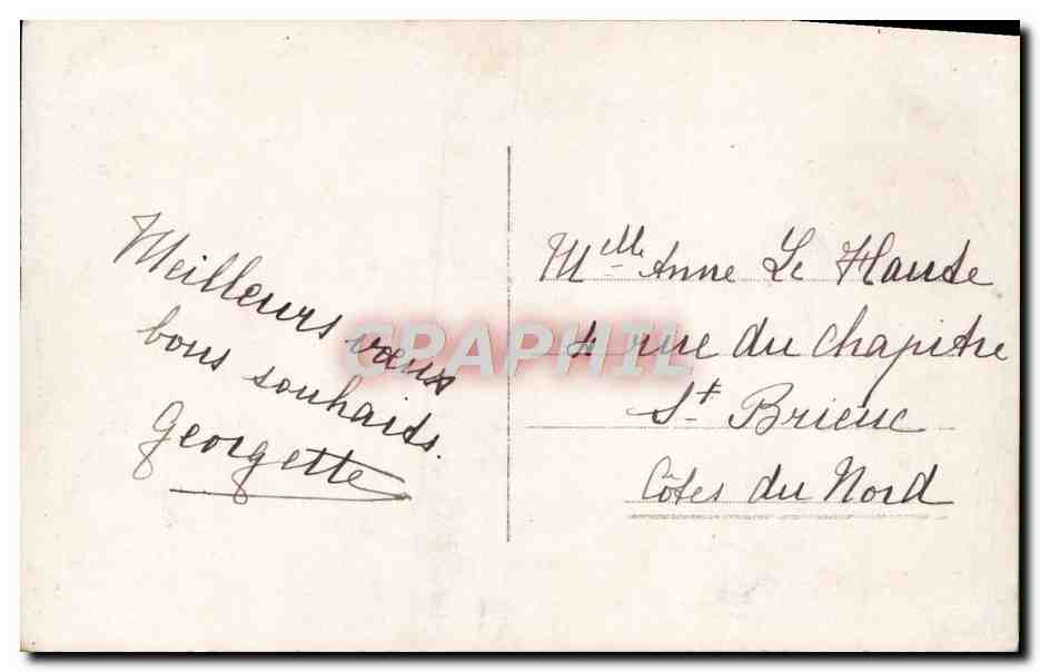 CPA Fantaisie Bonne Annee Enfant — Verso